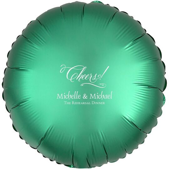 Elegant Cheers Mylar Balloons