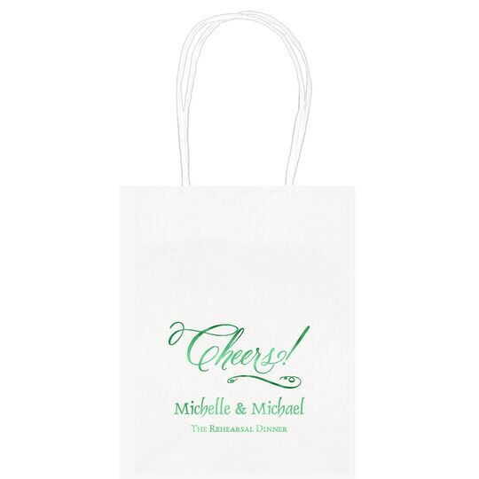 Elegant Cheers Mini Twisted Handled Bags