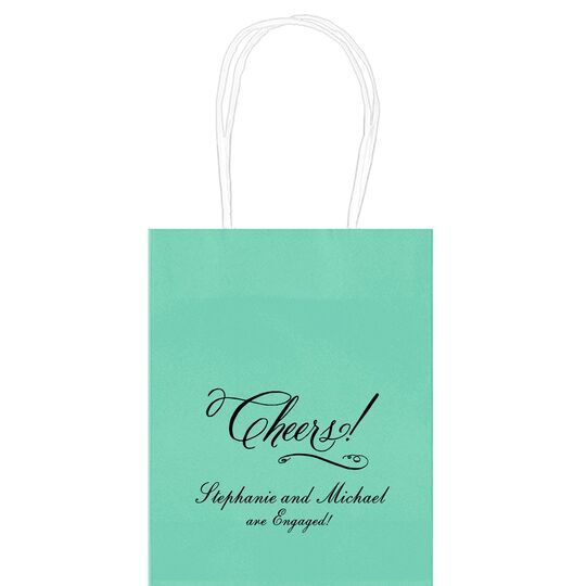 Elegant Cheers Mini Twisted Handled Bags