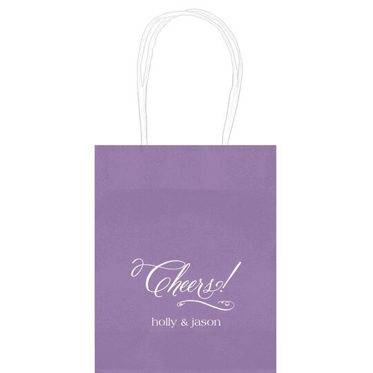 Elegant Cheers Mini Twisted Handled Bags