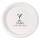 Martini Party Plastic Plates Image 3 of 3