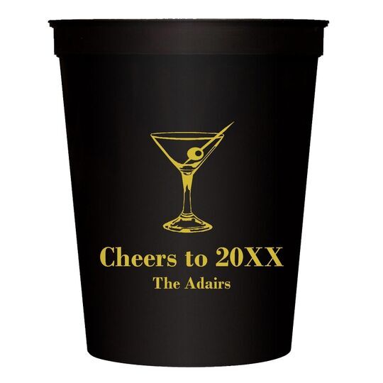 Martini Party Stadium Cups