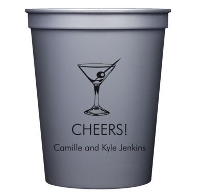 Martini Party Stadium Cups