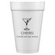 Martini Party Styrofoam Cups Image 3 of 3