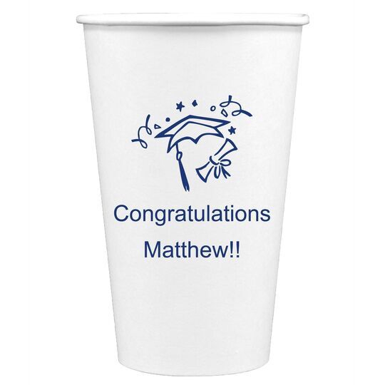 Finally Graduation Day Paper Coffee Cups
