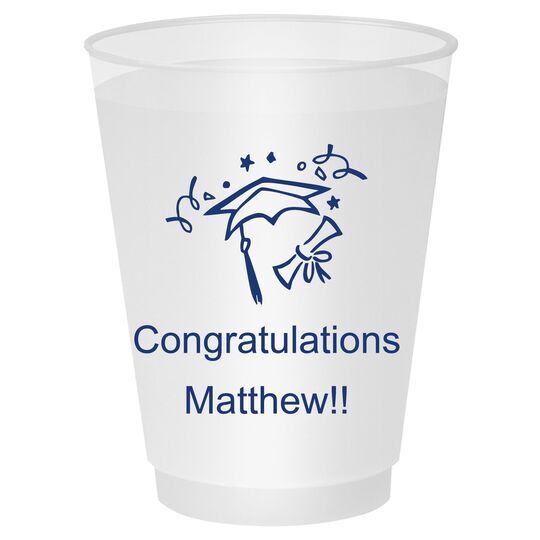 Finally Graduation Day Shatterproof Cups