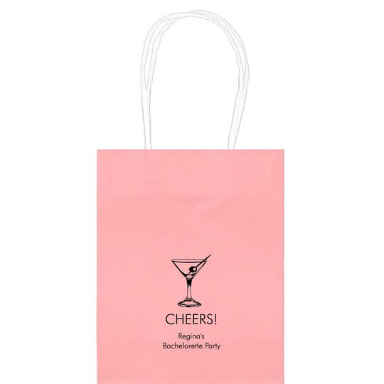 Martini Party Mini Twisted Handled Bags