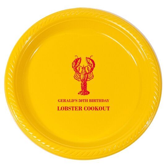 Lobster Plastic Plates