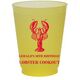 Lobster Colored Shatterproof Cups Image 3 of 3