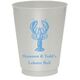 Lobster Colored Shatterproof Cups Image 2 of 3