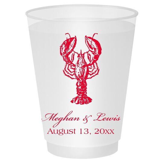 Lobster Shatterproof Cups