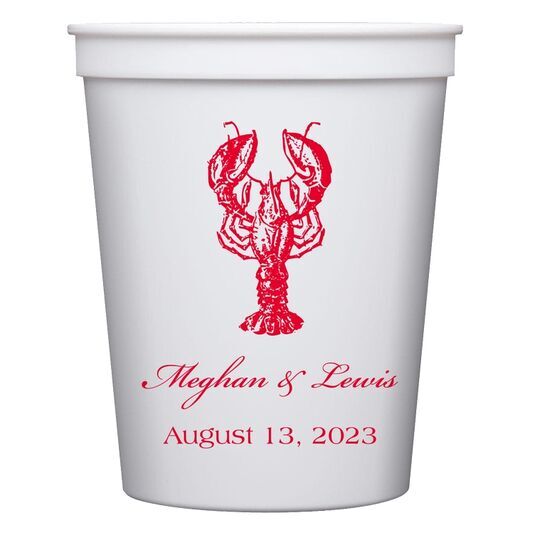 Lobster Stadium Cups