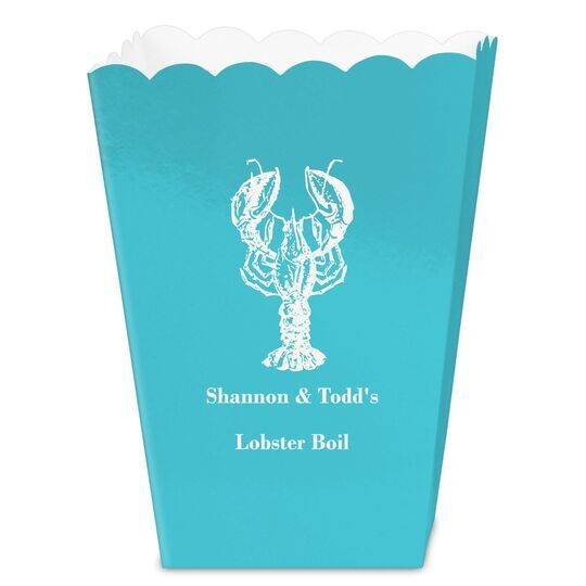 Lobster Mini Popcorn Boxes