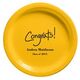 Fun Congrats Paper Plates Image 2 of 3