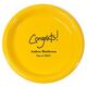Fun Congrats Plastic Plates Image 3 of 3