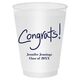 Fun Congrats Shatterproof Cups Image 1 of 3
