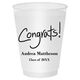 Fun Congrats Shatterproof Cups Image 3 of 3