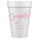 Fun Congrats Styrofoam Cups Image 3 of 3