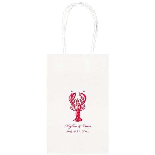 Lobster Medium Twisted Handled Bags