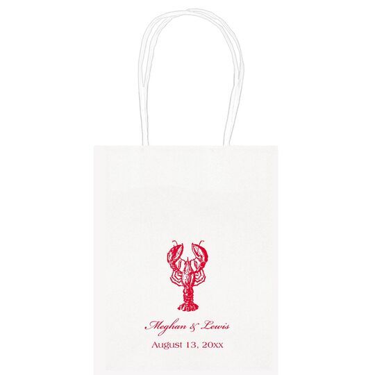 Lobster Mini Twisted Handled Bags
