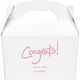 Fun Congrats Gable Favor Boxes Image 3 of 3