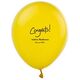 Fun Congrats Latex Balloons Image 2 of 3