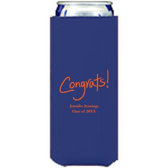 Fun Congrats Collapsible Slim Huggers