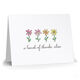 Row of Daisies Folded Note Cards Image 3 of 4