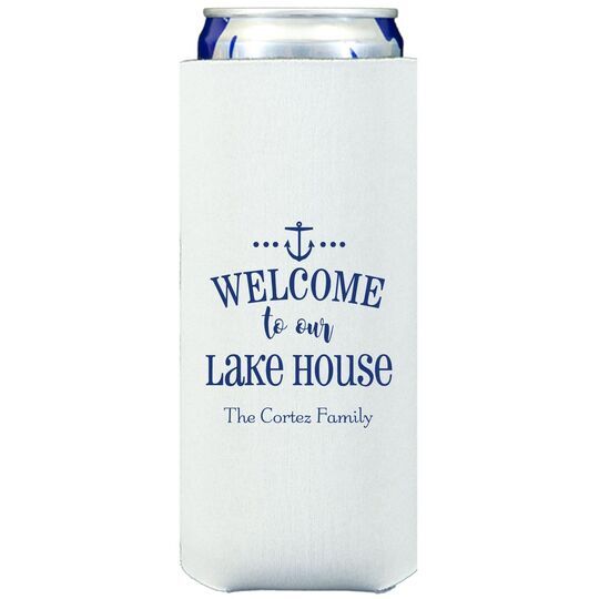 Welcome to Our Lake House Collapsible Slim Huggers