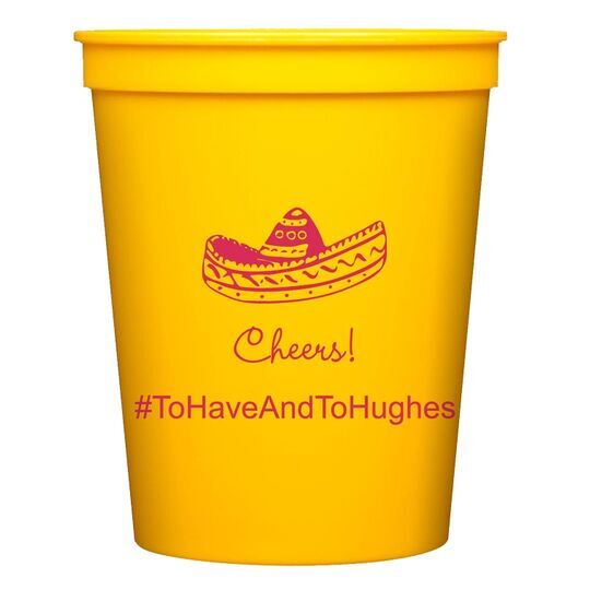 Sombrero Stadium Cups