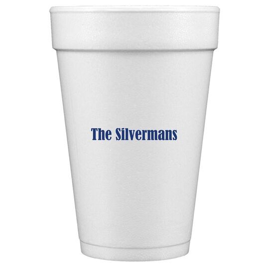 8 oz. Styrofoam Cups