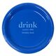 Big Word Drink Plastic Plates Image 1 of 4