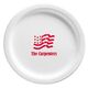 American Flag Paper Plates Image 2 of 2