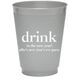 Big Word Drink Colored Shatterproof Cups Image 4 of 4