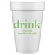 Big Word Drink Styrofoam Cups Image 4 of 4