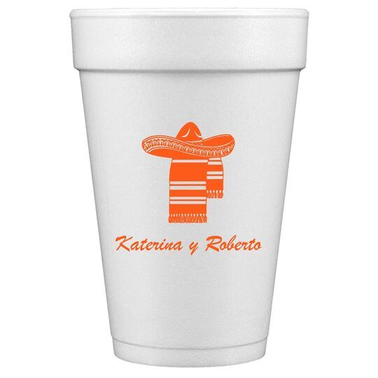 Cinco De Mayo Styrofoam Cups
