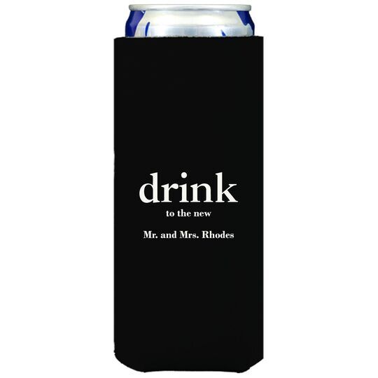 Big Word Drink Collapsible Slim Huggers