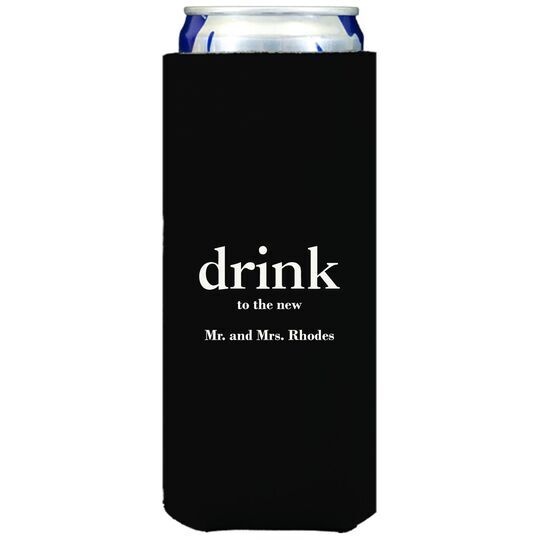 Big Word Drink Collapsible Slim Huggers