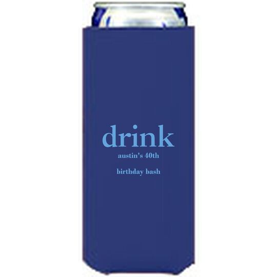 Big Word Drink Collapsible Slim Huggers