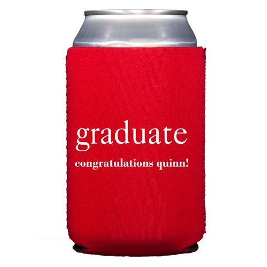 Big Word Graduate Collapsible Huggers