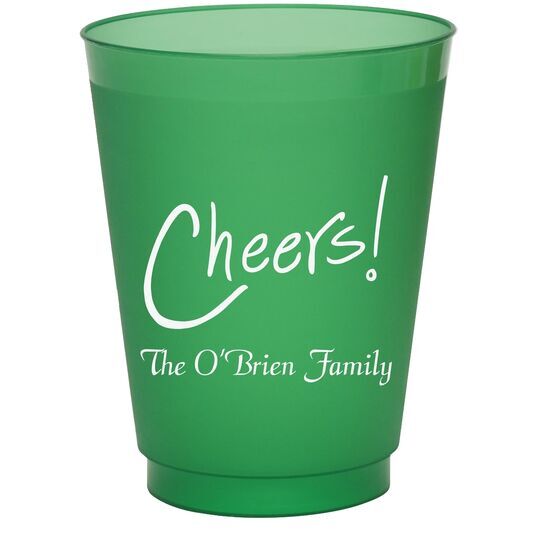 Fun Cheers Colored Shatterproof Cups