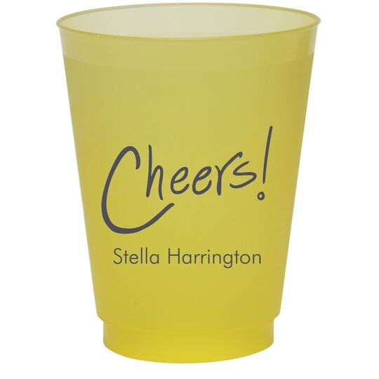Fun Cheers Colored Shatterproof Cups