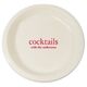 Big Word Cocktails Plastic Plates Image 3 of 4