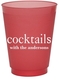 Big Word Cocktails Colored Shatterproof Cups Image 2 of 4