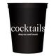 Big Word Cocktails Stadium Cups Image 1 of 4