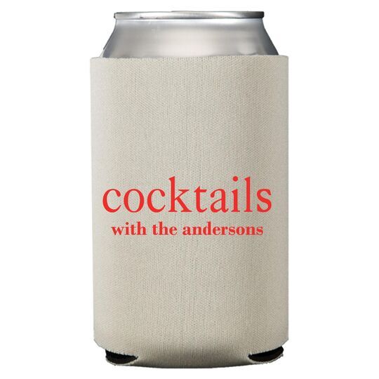 Big Word Cocktails Collapsible Huggers