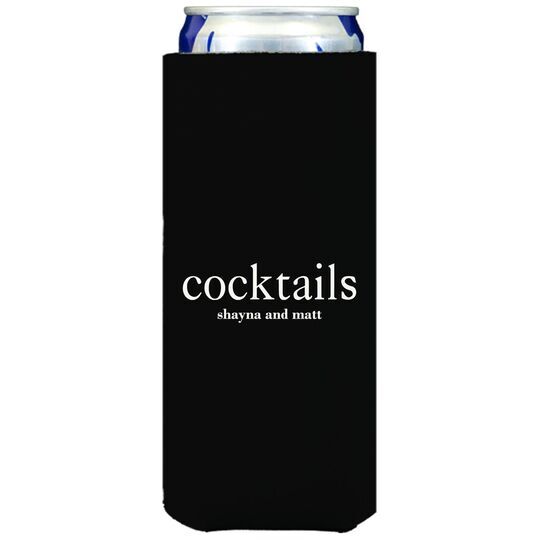 Big Word Cocktails Collapsible Slim Huggers