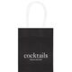 Big Word Cocktails Mini Twisted Handled Bags Image 1 of 4