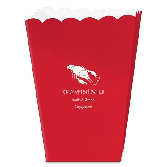 Crawfish Mini Popcorn Boxes