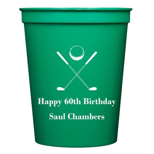 Golf Clubs Stadium Cups